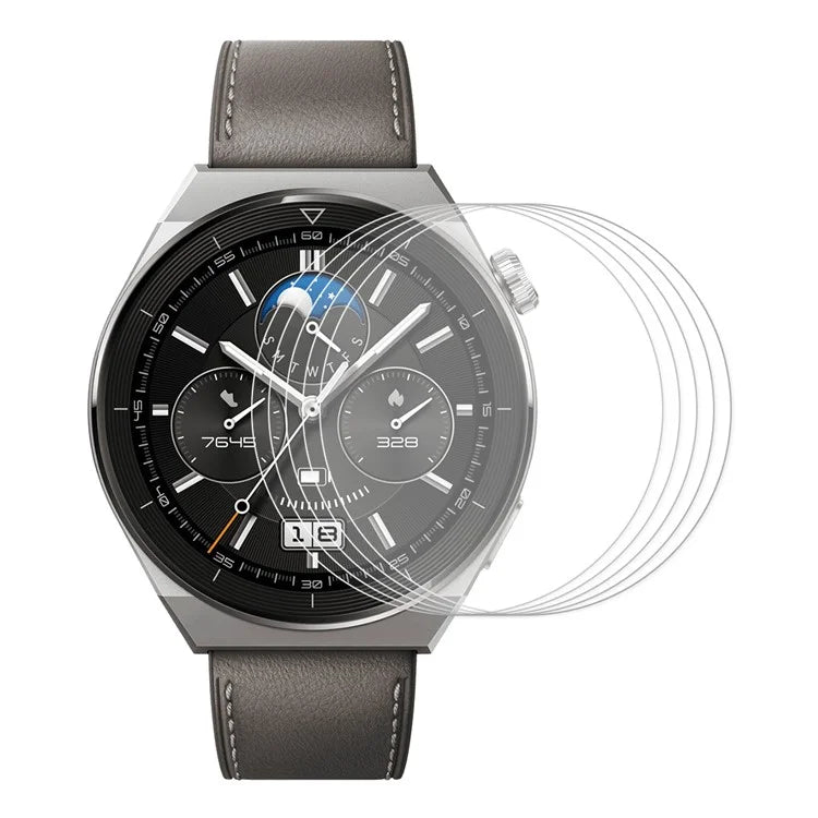 ENKAY HAT PRINCE 5Pcs For Garmin Forerunner 245 / 245 Music Watch Screen Protector 0.2mm 9H Ultra Clear Film