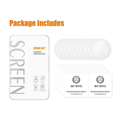 ENKAY HAT PRINCE 10Pcs for Garmin Forerunner 158 Watch Screen Protector 0.2mm 9H Hardness