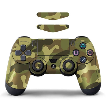 DATA FROG For Sony PS4 / PS4 Slim Game Controller Decal Removable PVC Sticker