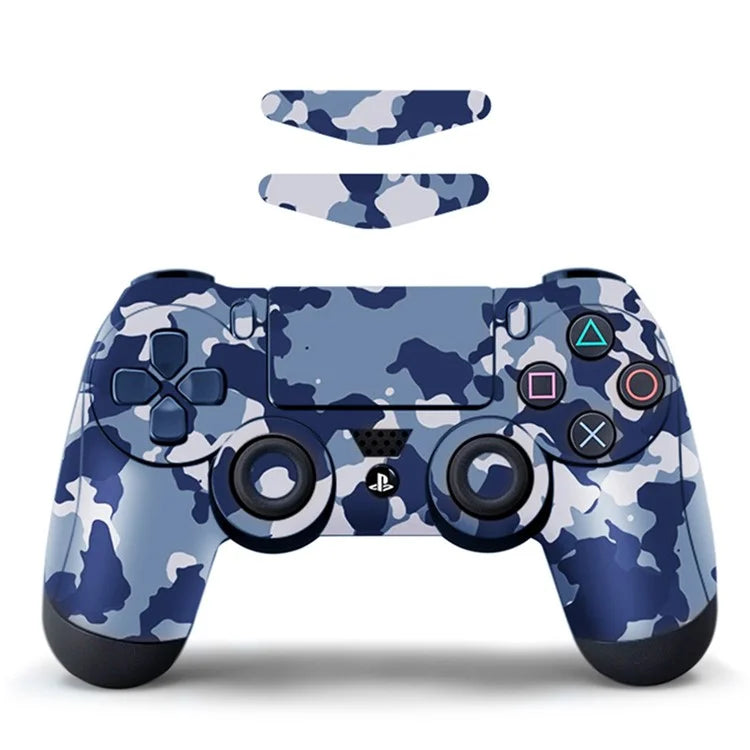 DATA FROG For Sony PS4 / PS4 Slim Game Controller Decal Removable PVC Sticker
