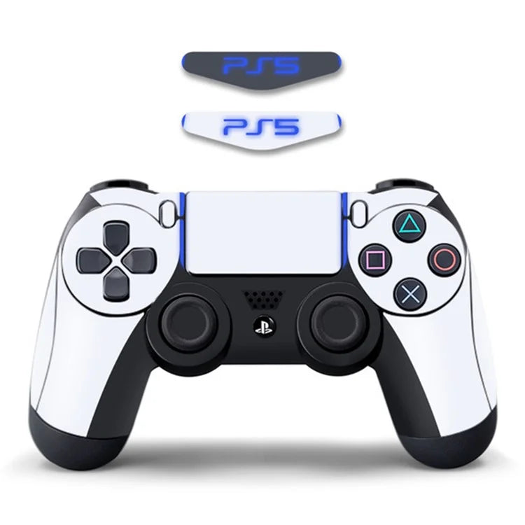 DATA FROG For Sony PS4 / PS4 Slim Game Controller Decal Removable PVC Sticker