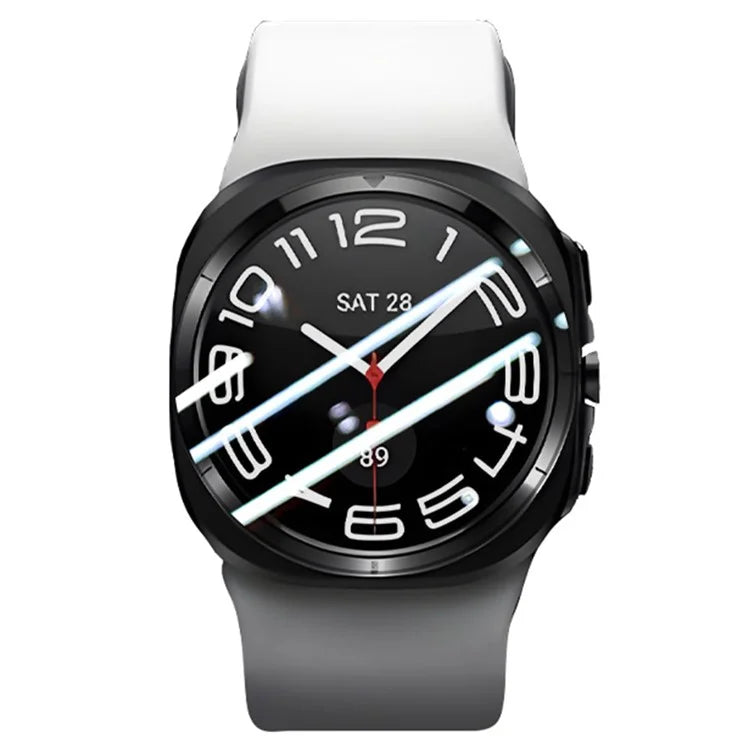 RURIHAI For Samsung Galaxy Watch6 Classic 47mm / Watch Ultra 47mm Watch Screen Protector 3D PMMA Full Glue Film