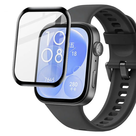 IMAK For Huawei Watch Fit 3 Screen Protector PMMA Anti-Scratch Ultra Thin HD Watch Film