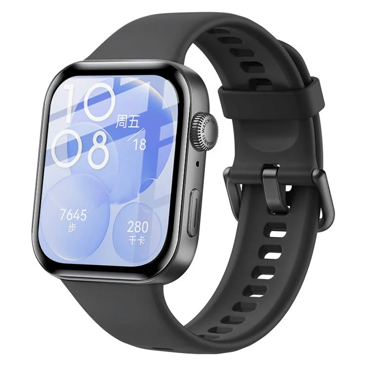IMAK For Huawei Watch Fit 3 Screen Protector PMMA Anti-Scratch Ultra Thin HD Watch Film