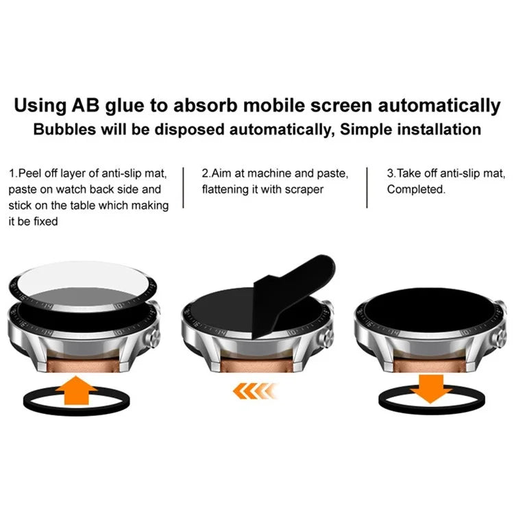 IMAK For Xiaomi Watch S4 Sport PMMA Screen Protector Sensitive Touch Watch Film