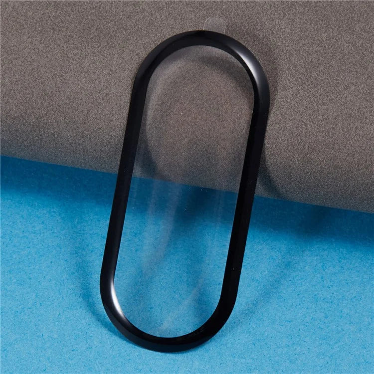 For Xiaomi Mi Band 9 Screen Protector Black Edges Soft PMMA Watch Screen Film