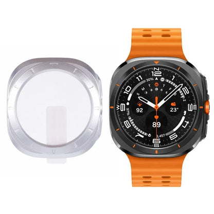 For Apple Watch Ultra 49mm Watch Case Hard PC Cover with Tempered Glass Screen Film
