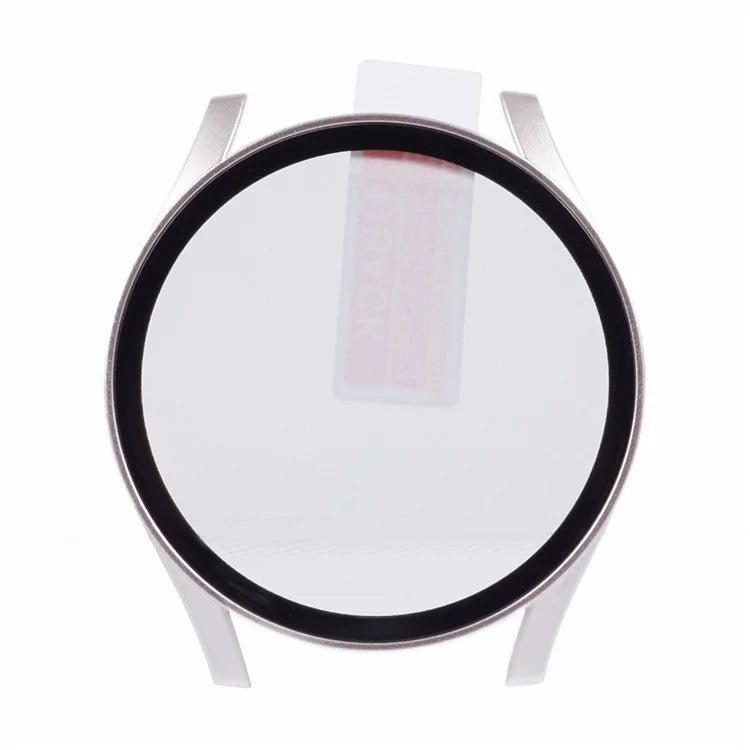 For Samsung Galaxy Watch7 44mm Watch Case Hard PC Cover with Tempered Glass Screen Film