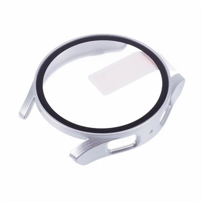 For Samsung Galaxy Watch7 44mm Watch Case Hard PC Cover with Tempered Glass Screen Film