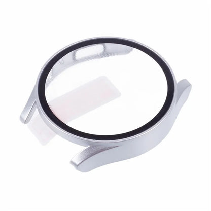For Samsung Galaxy Watch7 44mm Watch Case Hard PC Cover with Tempered Glass Screen Film