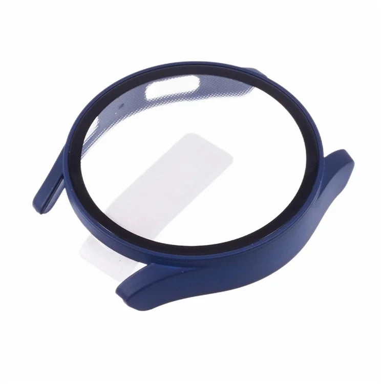 For Samsung Galaxy Watch7 44mm Watch Case Hard PC Cover with Tempered Glass Screen Film