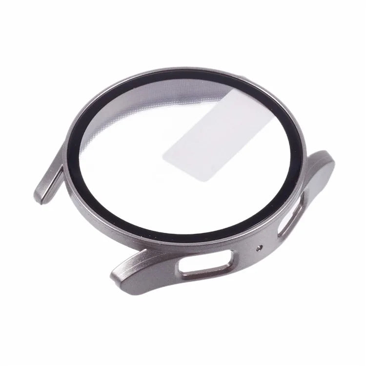 For Samsung Galaxy Watch7 44mm Watch Case Hard PC Cover with Tempered Glass Screen Film
