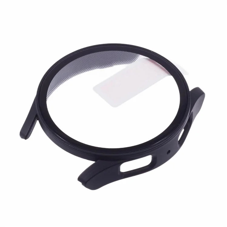 For Samsung Galaxy Watch7 44mm Watch Case Hard PC Cover with Tempered Glass Screen Film