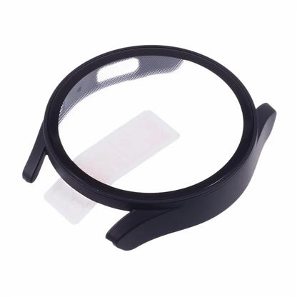 For Samsung Galaxy Watch7 44mm Watch Case Hard PC Cover with Tempered Glass Screen Film