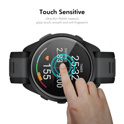 ENKAY HAT PRINCE 2Pcs For Xiaomi Watch S4 Sport Screen Protector 3D Curved PC+PMMA Watch Screen Film