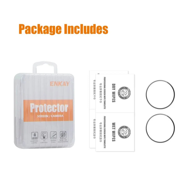 ENKAY HAT PRINCE 2Pcs For Xiaomi Watch S4 Sport Screen Protector 3D Curved PC+PMMA Watch Screen Film