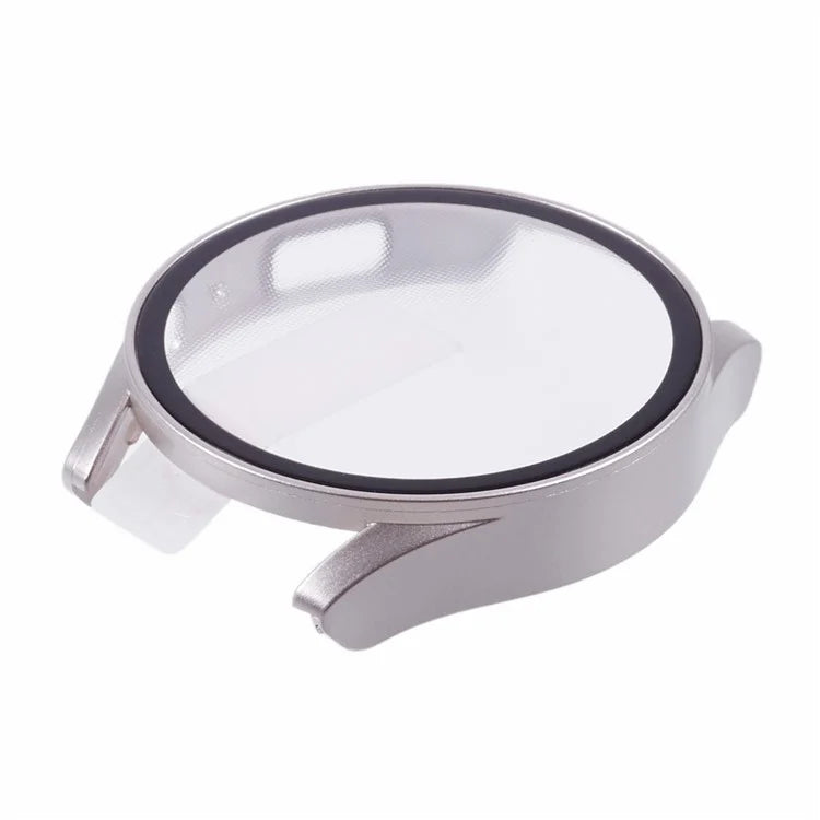 For Samsung Galaxy Watch7 40mm Watch Case Hard PC Cover with Tempered Glass Screen Film