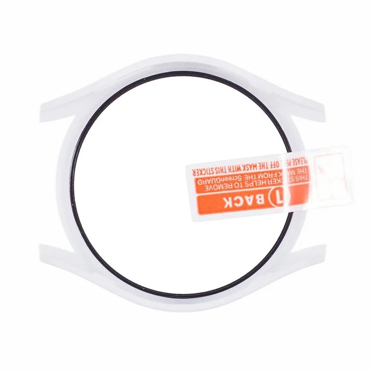 For Samsung Galaxy Watch7 40mm Watch Case Hard PC Cover with Tempered Glass Screen Film
