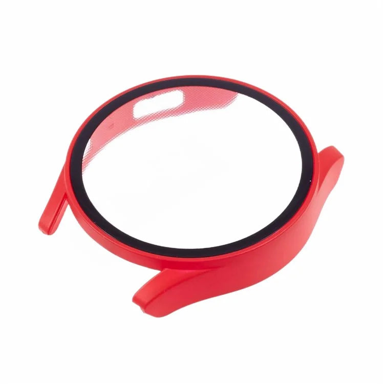 For Samsung Galaxy Watch7 40mm Watch Case Hard PC Cover with Tempered Glass Screen Film