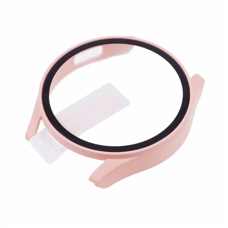 For Samsung Galaxy Watch7 40mm Watch Case Hard PC Cover with Tempered Glass Screen Film