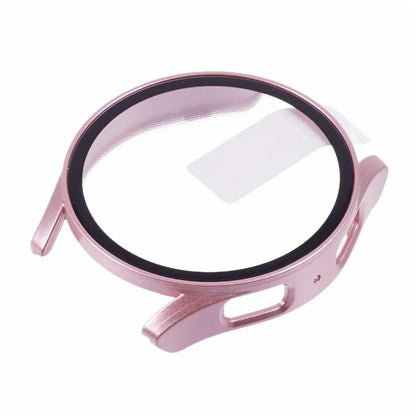 For Samsung Galaxy Watch7 40mm Watch Case Hard PC Cover with Tempered Glass Screen Film