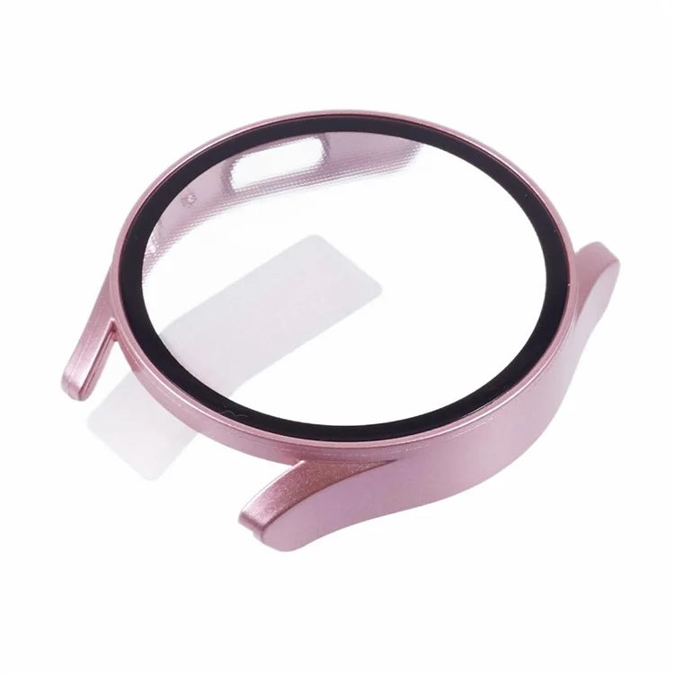 For Samsung Galaxy Watch7 40mm Watch Case Hard PC Cover with Tempered Glass Screen Film