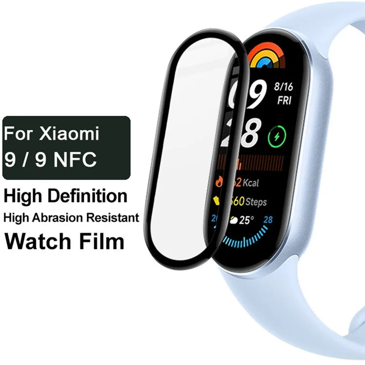 IMAK For Xiaomi Mi Band 9 NFC  /  Mi Band 9 Screen Protector PMMA HD Clear Watch Film