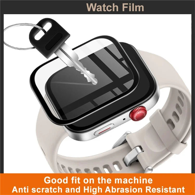 IMAK For Apple Watch Series 10 46mm Screen Protector Anti-Scratch PMMA Watch Film