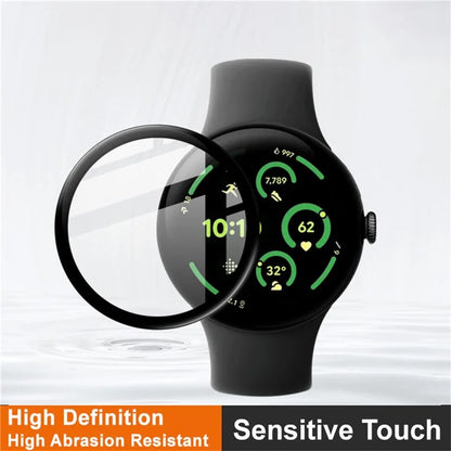 IMAK For Google Pixel Watch 3 41mm Screen Protector Anti-Scratch PMMA Watch Film