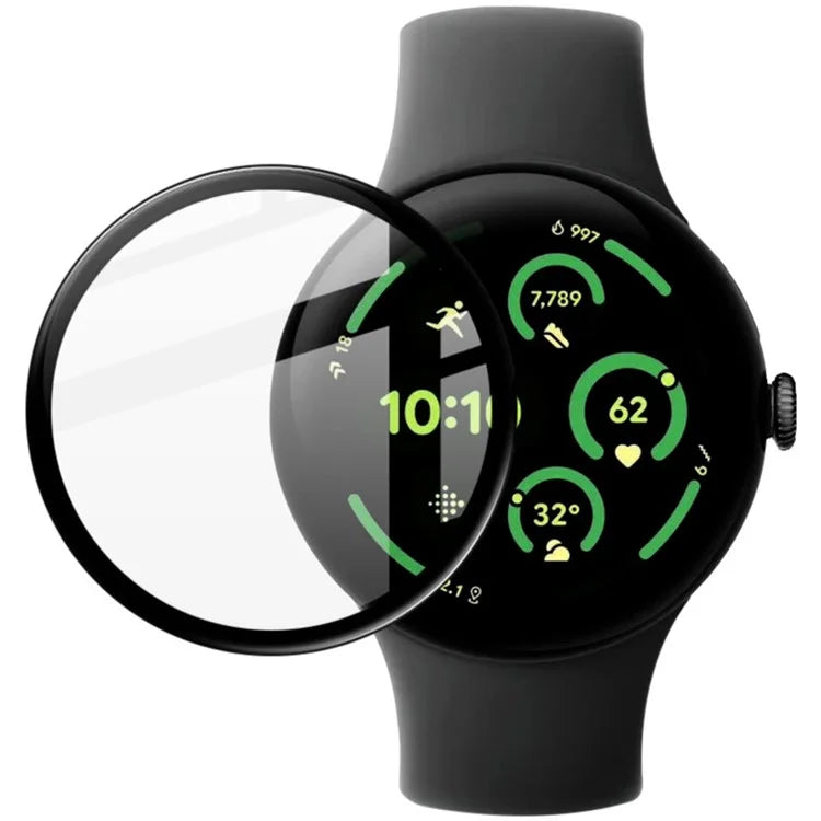 IMAK For Google Pixel Watch 3 45mm Screen Protector Anti-Scratch PMMA Watch Film