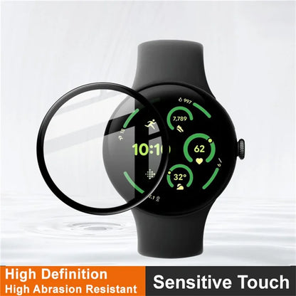 IMAK For Google Pixel Watch 3 45mm Screen Protector Anti-Scratch PMMA Watch Film