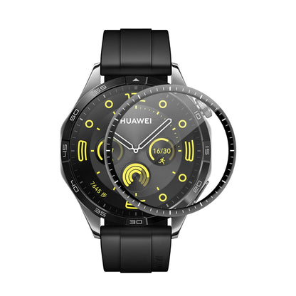 For Huawei Watch GT 5 46mm ENKAY HAT PRINCE Screen Protector 3D Curved PC + PMMA Ultra Clear Film - Black