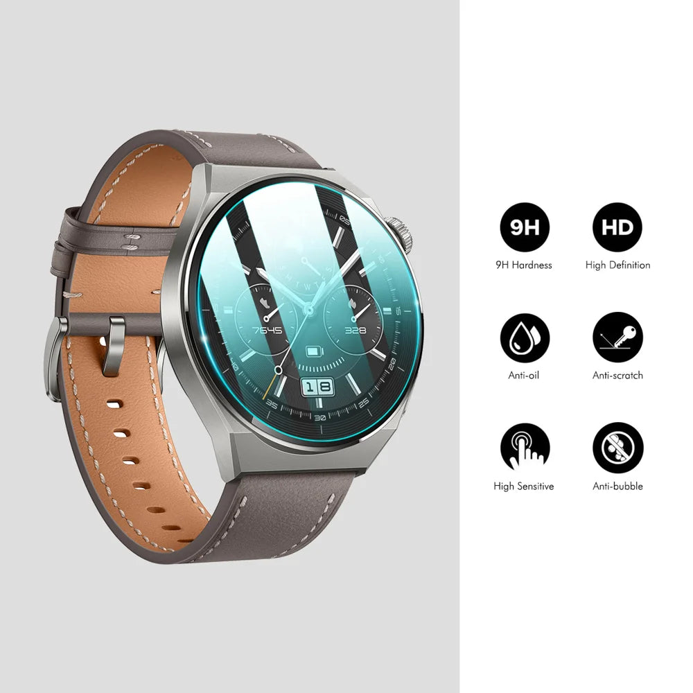 For Huawei Watch GT 5 41mm ENKAY HAT PRINCE Screen Protector 9H Hardness HD Film Guard - Transparent