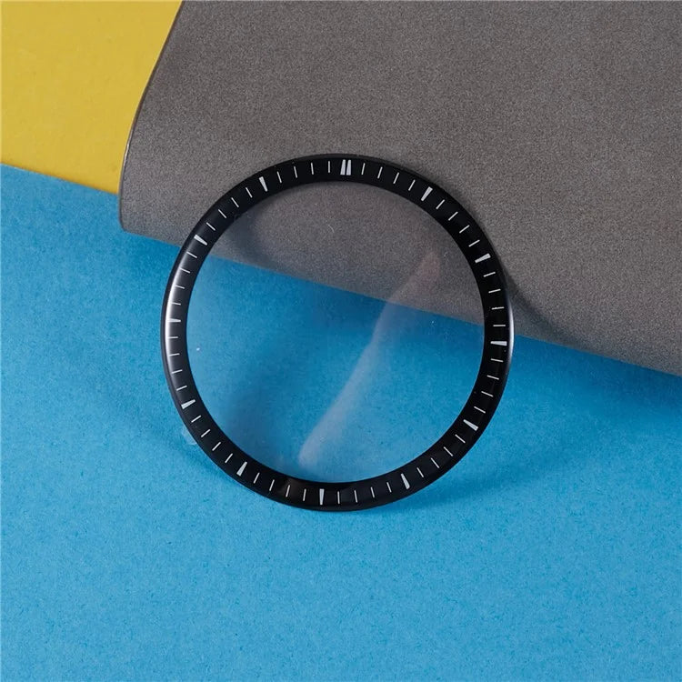 For Huawei Watch GT 5 46mm Full Screen Protector Black Edge Soft PMMA Smartwatch Screen Film