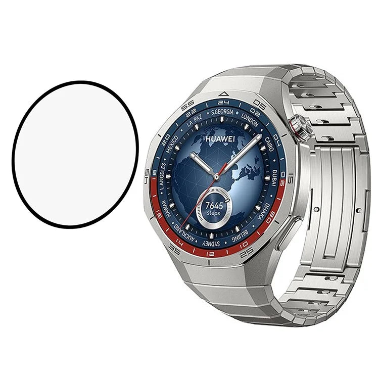 For Huawei Watch GT 5 41mm Full Screen Protector Black Edge Soft PMMA Smartwatch Screen Film