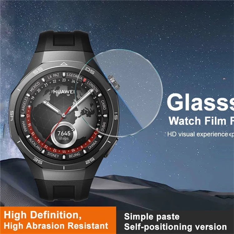IMAK For Huawei Watch GT 5 Pro 46MM Tempered Glass Screen Protector with Installation Tool