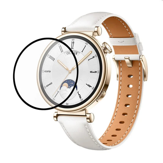 For Huawei Watch GT 4 46mm PMMA Screen Protector Full Coverage Clear Touch Sensitive Watch Screen Film