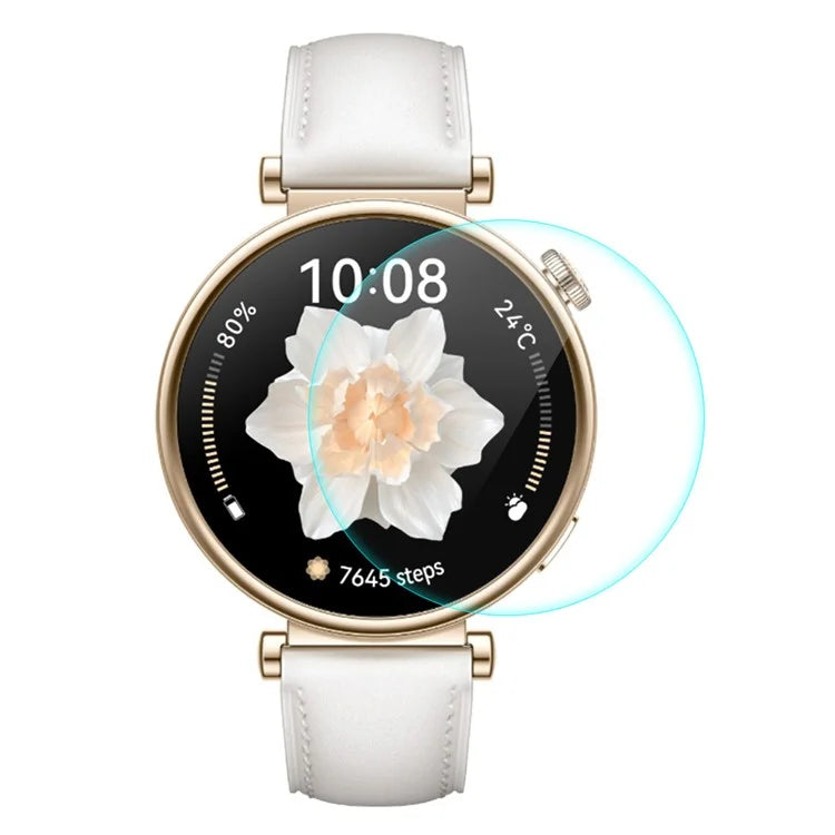 ENKAY HAT PRINCE For Huawei Watch GT 4 41mm Screen Protector Anti-Scratch High Aluminum-silicon Glass 0.2mm 9H Watch Film