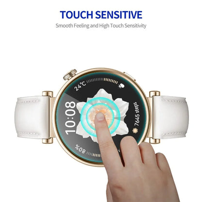 ENKAY HAT PRINCE For Huawei Watch GT 4 41mm Screen Protector Anti-Scratch High Aluminum-silicon Glass 0.2mm 9H Watch Film