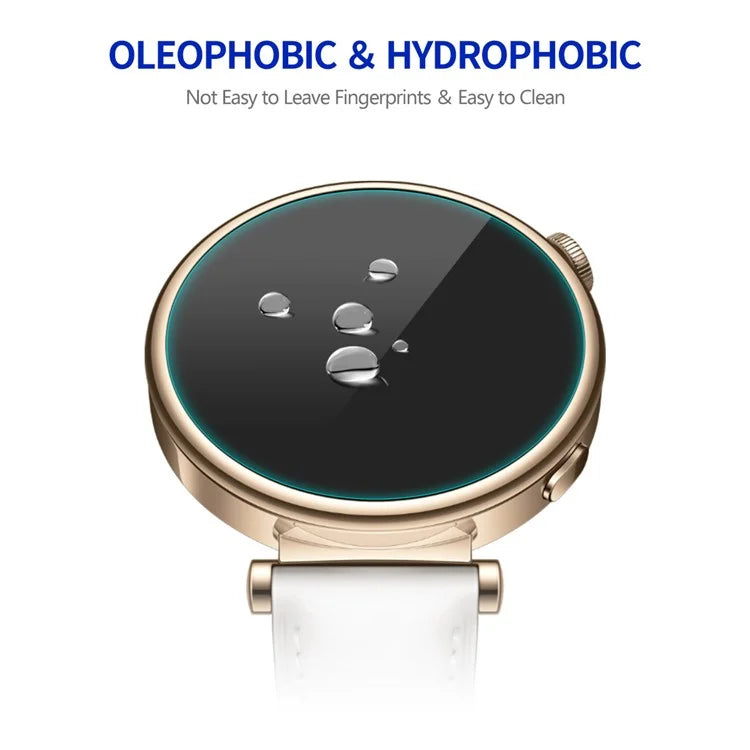 ENKAY HAT PRINCE 10Pcs for Huawei Watch GT 4 41mm Clear Screen Protector 0.2mm 9H High Aluminum-silicon Glass Smartwatch Film