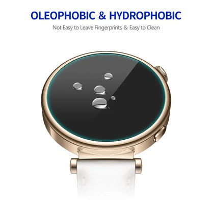 ENKAY HAT PRINCE 10Pcs for Huawei Watch GT 4 41mm Clear Screen Protector 0.2mm 9H High Aluminum-silicon Glass Smartwatch Film
