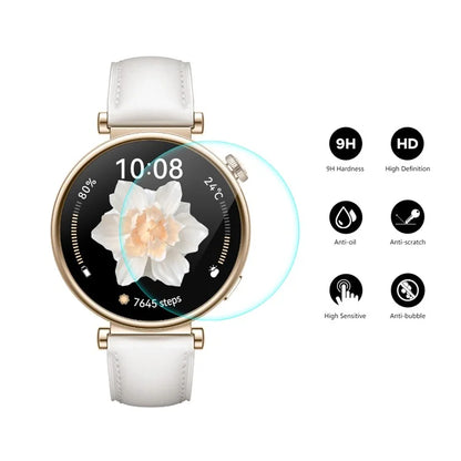 ENKAY HAT PRINCE 5Pcs for Huawei Watch GT 4 41mm Screen Protector 0.2mm 9H High Aluminum-silicon Glass Touch Sensitive Film