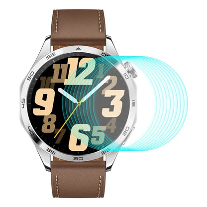 ENKAY HAT PRINCE 10Pcs for Huawei Watch GT 4 46mm Screen Protector High Clear 0.2mm 9H High Aluminum-silicon Glass Film