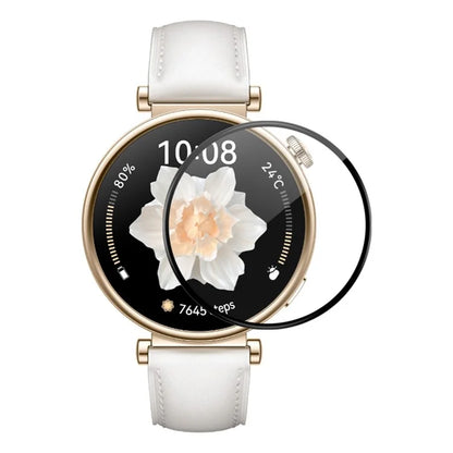 ENKAY HAT PRINCE For Huawei Watch GT 4 41mm Screen Protector 3D Curved Soft PC Edge + PMMA Full Coverage Film