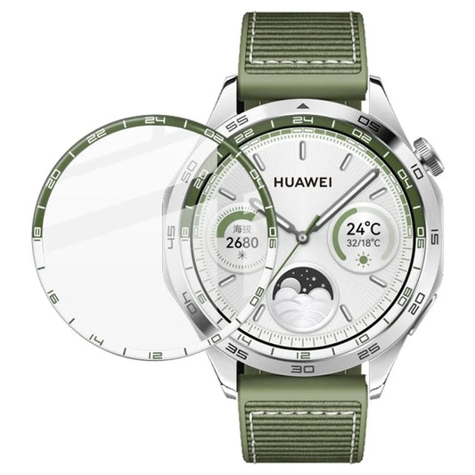 IMAK Compatible with Huawei Watch GT 4 46mm Screen Protector (Only for Green) Anti Scratch PMMA HD Watch Film