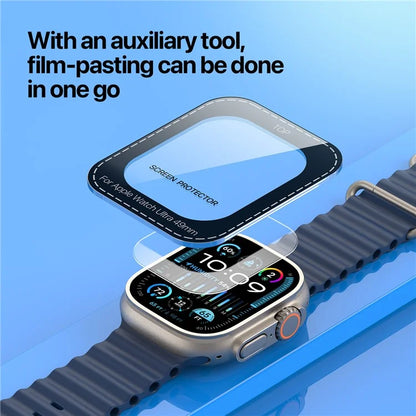 DUX DUCIS For Apple Watch Ultra 49mm / Ultra 2 49mm Screen Protectors High Aluminium-silicon Glass Watch Film