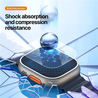 DUX DUCIS For Apple Watch Ultra 49mm / Ultra 2 49mm Screen Protectors High Aluminium-silicon Glass Watch Film