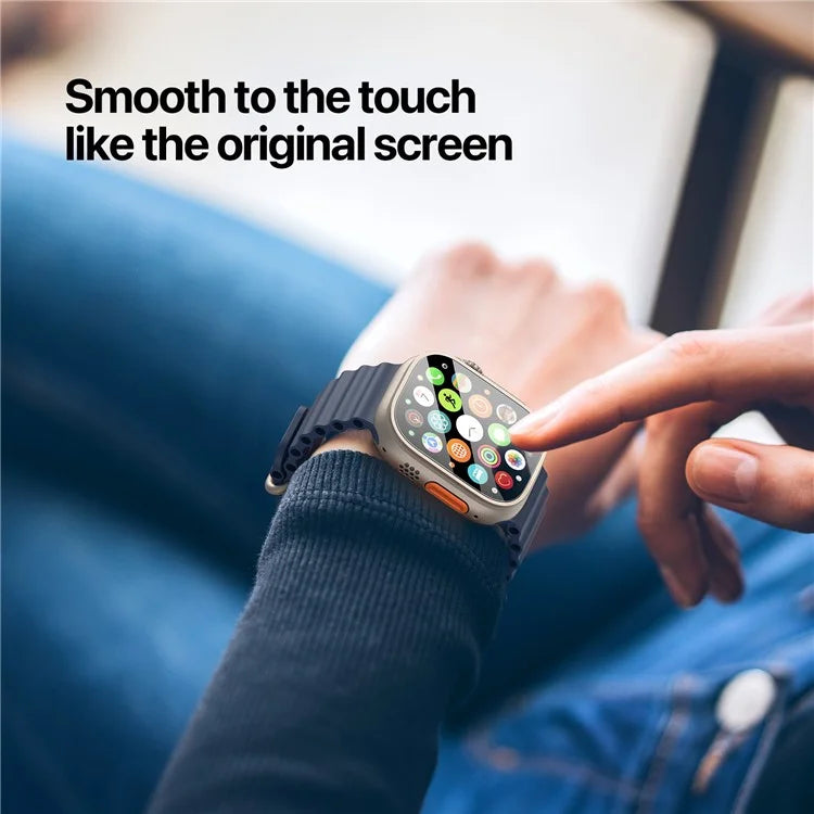 DUX DUCIS For Apple Watch Ultra 49mm / Ultra 2 49mm Screen Protectors High Aluminium-silicon Glass Watch Film