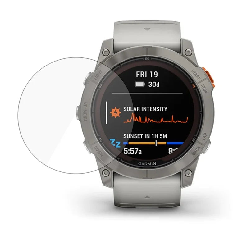 For Garmin Fenix 7X Pro 0.3mm Tempered Glass Smart Watch Screen Protector