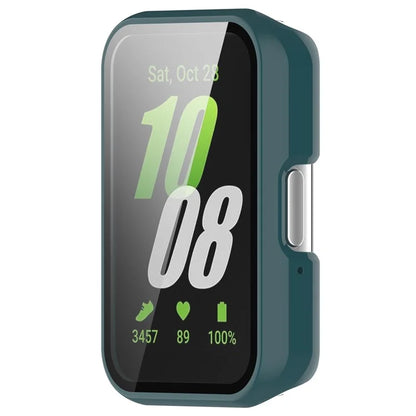 For Samsung Galaxy Fit3 (SM-R390) Case with Tempered Glass Screen Protector Full Coverage Hard PC Watch Cover